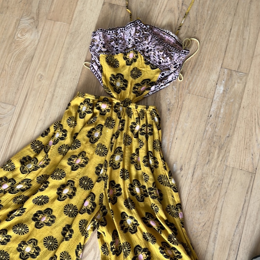 Free People Boho Jumpsuit - "maribelle" XS - Picture 4 of 7